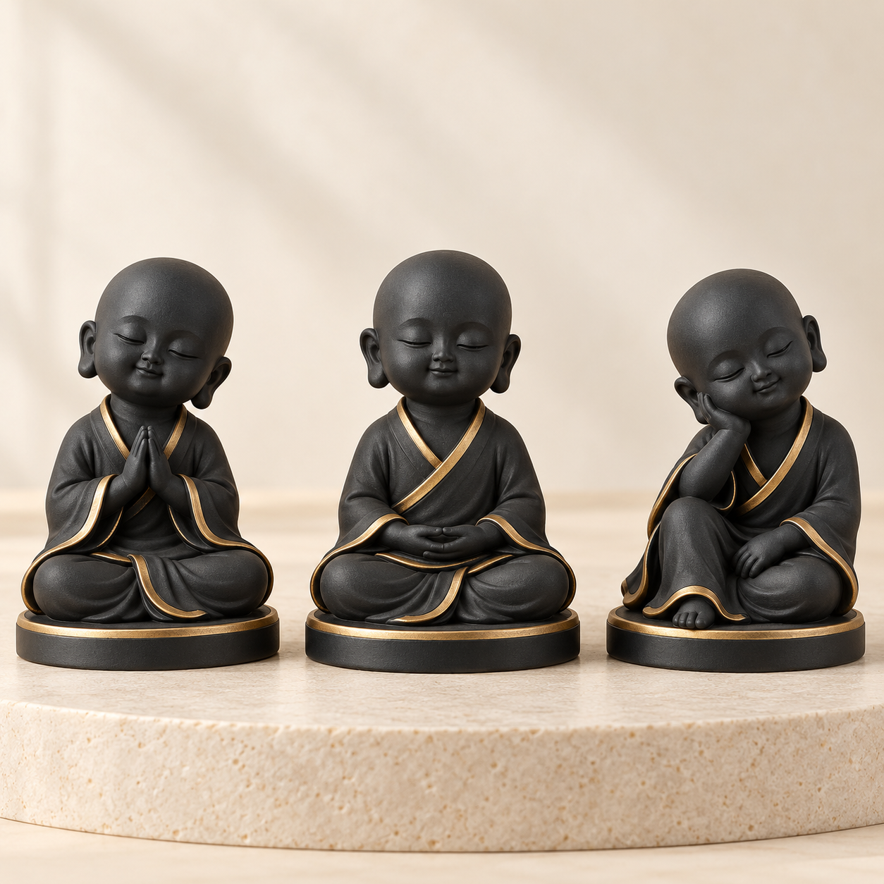 Monk Set-Black